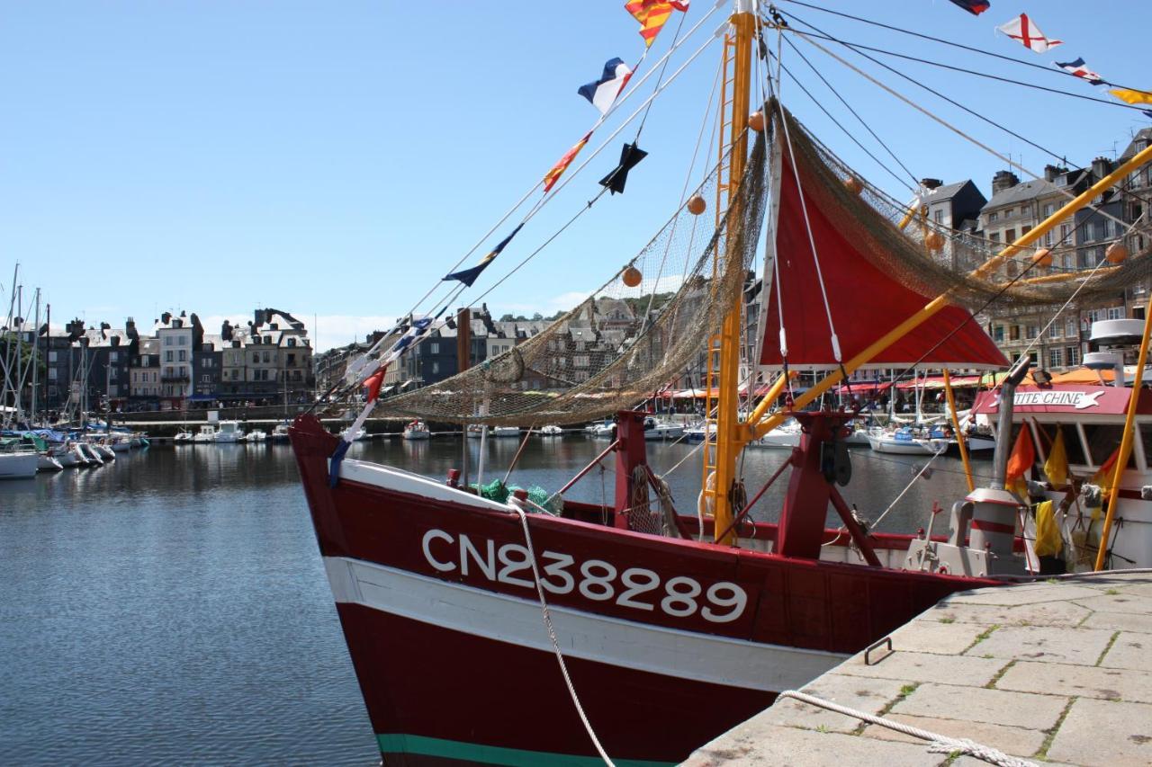 -La Maison Balancoire - Parking Prive - Coeur Historique -La Clef De Honfleur Bagian luar foto
