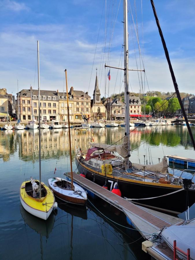-La Maison Balancoire - Parking Prive - Coeur Historique -La Clef De Honfleur Bagian luar foto